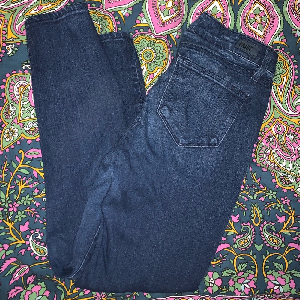 Paige denim verdugo ankle skinny jean size 29